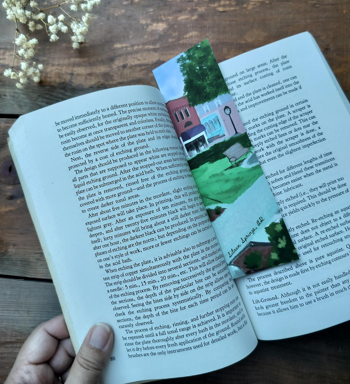 Nature Bookmark | Spring | Siloam Springs | Bookmark