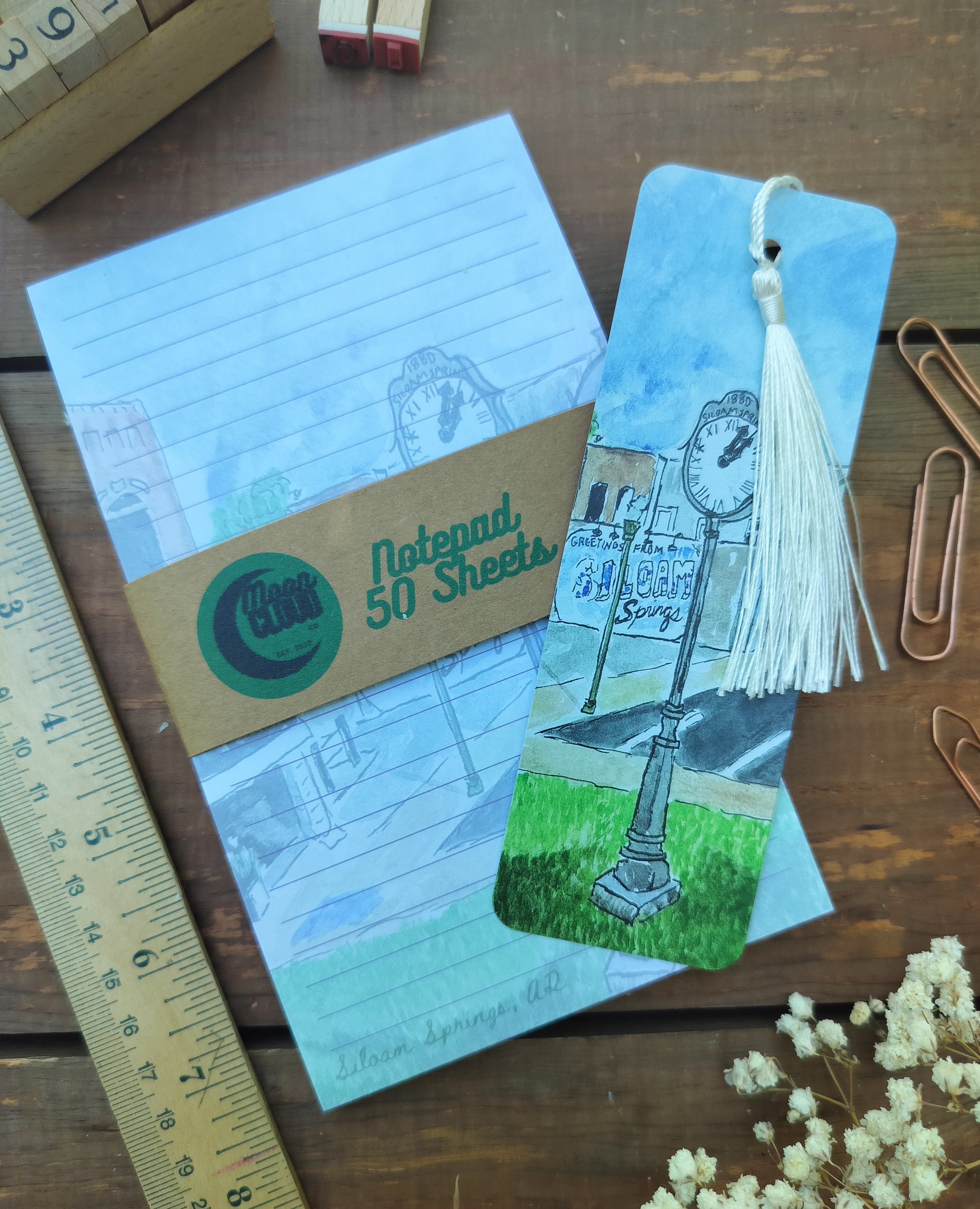 Siloam Springs Citizen Clock Bookmark