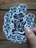 One More Chapter Vinyl Sticker - Waterproof Book Lover Gift