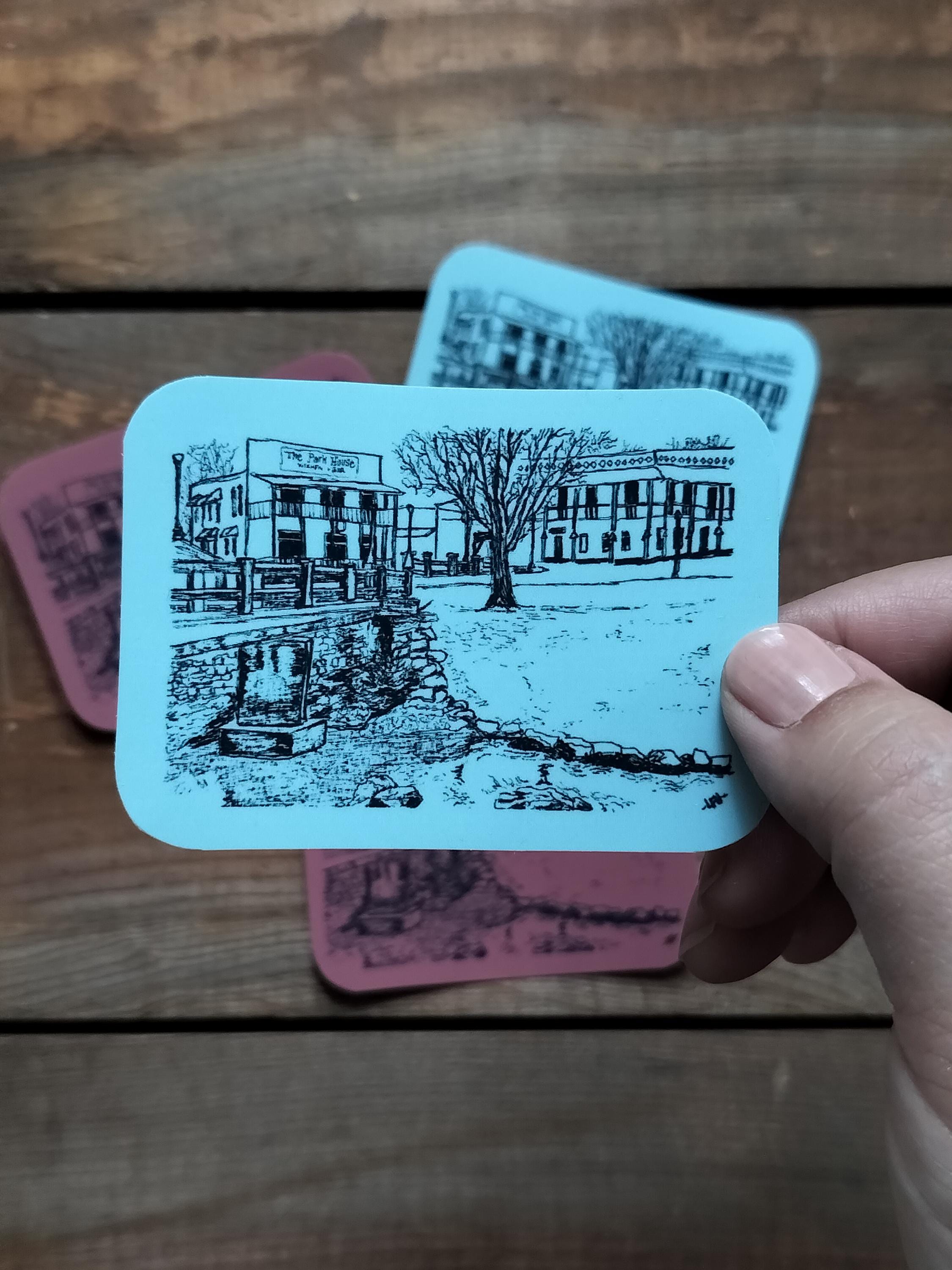 Park House Vinyl Sticker: Downtown Siloam Springs, AR