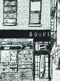 Bookstore | Art Print | Original Drawing | Three Lives & Company | New York Bookshop |
