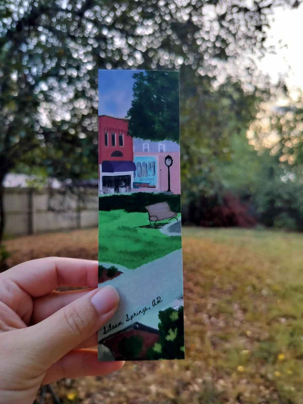 Nature Bookmark | Spring | Siloam Springs | Bookmark
