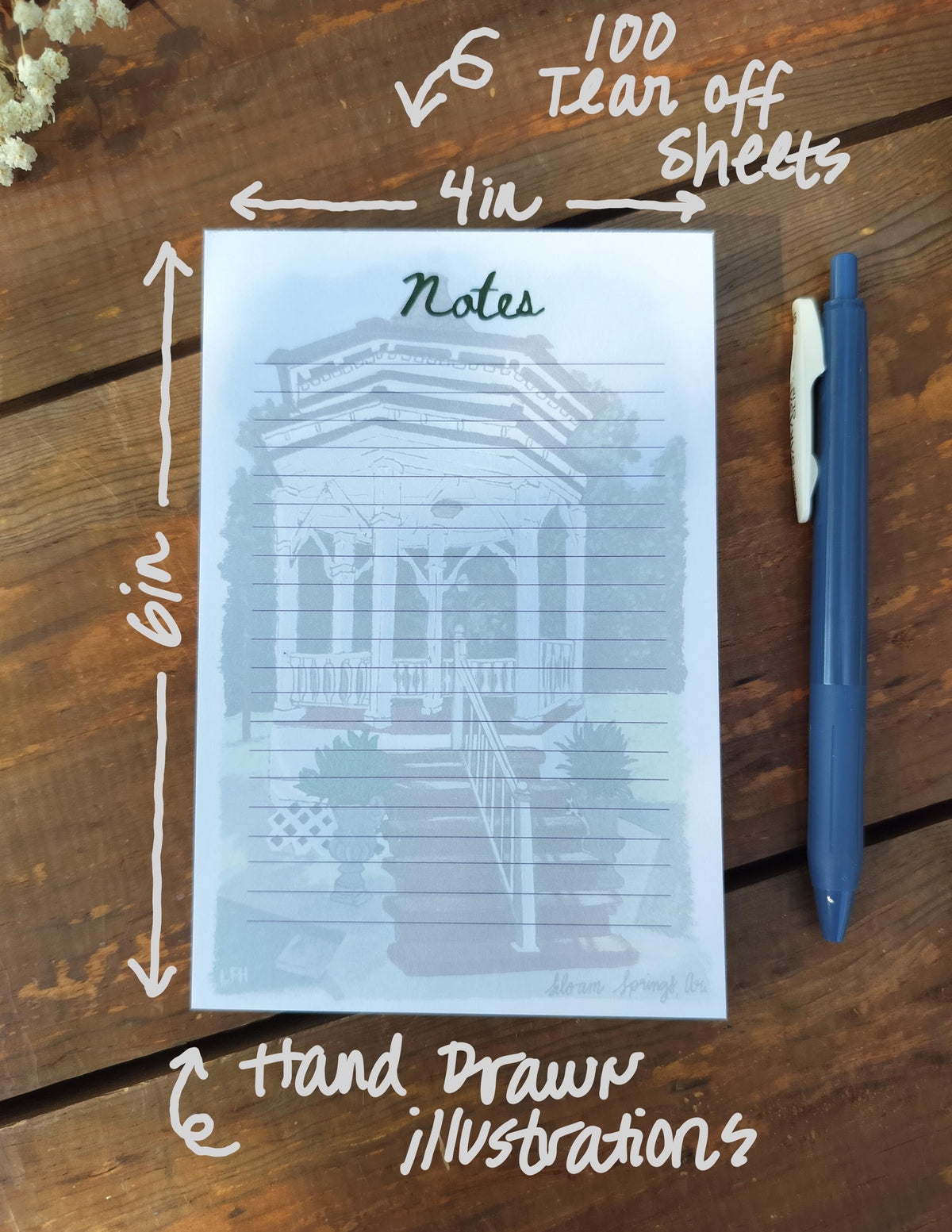 Notepad | Stationery | Siloam Springs | Downtown