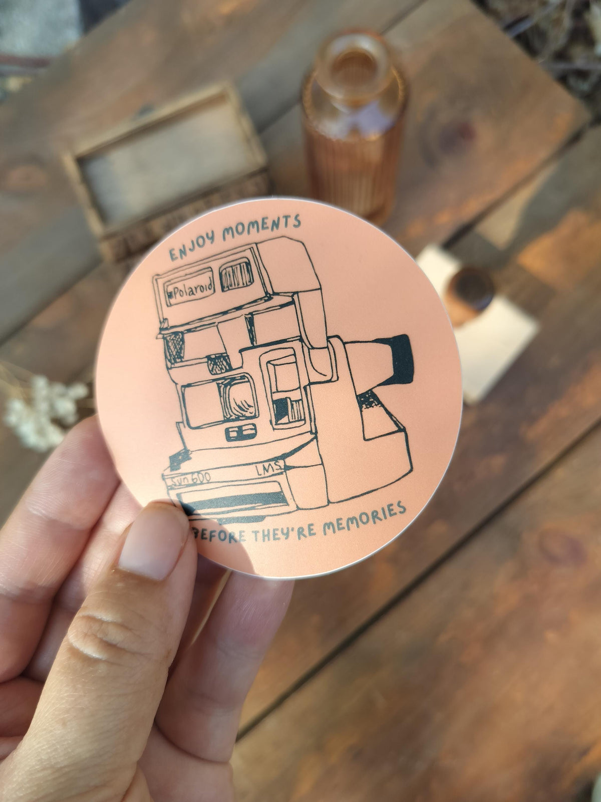 Polaroid Sticker | Vintage Camera