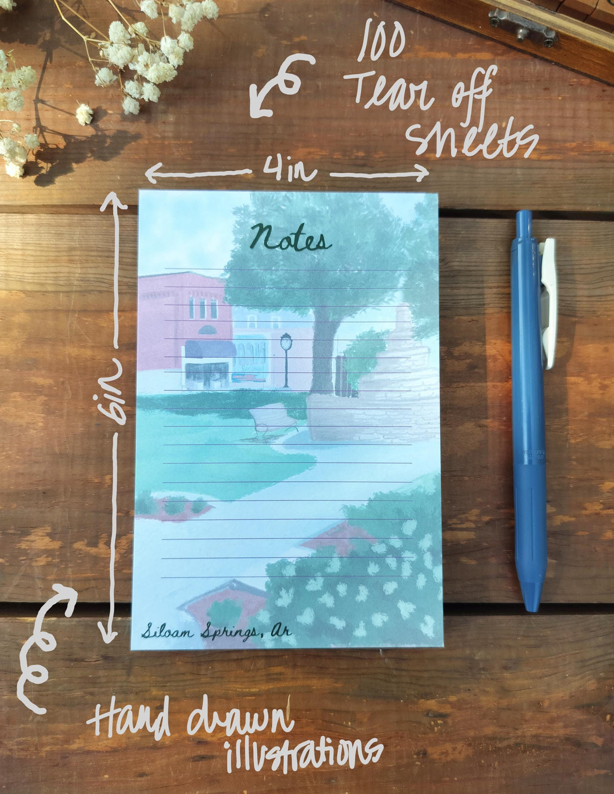 Notepad | Stationery | Siloam Springs | Downtown